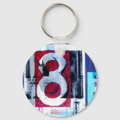 "Nummer 8" Sleutelhanger (Voorkant)
