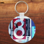"Nummer 8" Sleutelhanger (Voorkant)