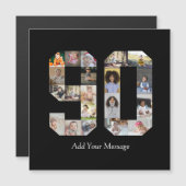 Nummer 90 Fotocollage (Voorkant / Achterkant)