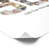 Nummer 90 Fotocollage Foto Afdruk (Hoek)