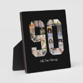 Nummer 90 Fotocollage Fotoplaat (Voorkant)