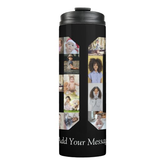 Nummer 90 Fotocollage Thermosbeker (Voorkant)