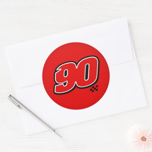 Nummer 90 - Sticker (Envelop)