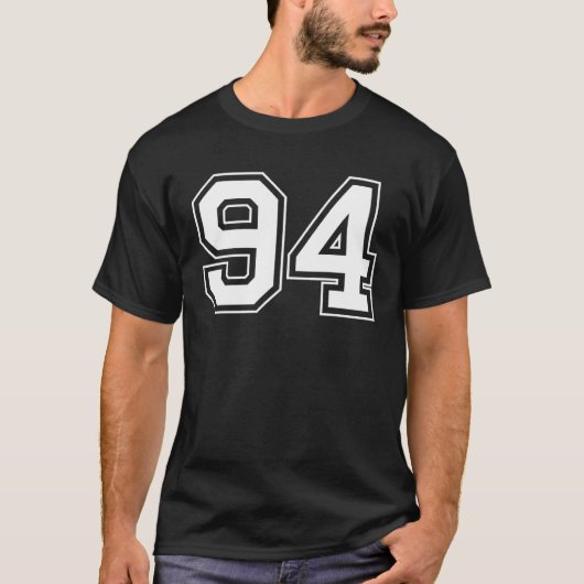 Nummer 94 t-shirt (Voorkant)