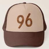 Nummer 96 trucker pet (Voorkant)