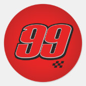 Nummer 99 - Sticker (Voorkant)