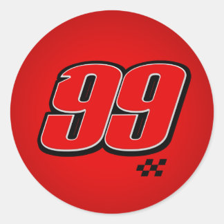 Nummer 99 - Sticker