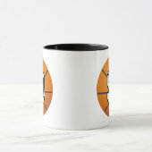 Nummer 9 Basketball en speler Mok (Midden)