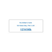 Nummer Aangepaste Datum Stempel (Design)