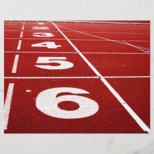 Nummer bij uitvoering flyer