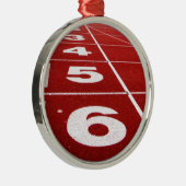 Nummer bij uitvoering metalen ornament (Rechts)