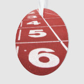 Nummer bij uitvoering ornament (voorkant)