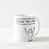 NUMMER DE LIZARDS Coffee-Mok Koffiemok (Voorkant rechts)