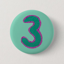 Nummer drie Button