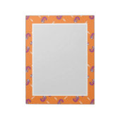 Nummer drie oranje notitieblok (Linkerzijde)