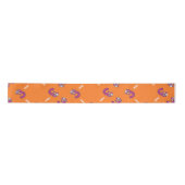 Nummer drie oranje satijnen lint (Voorkant)