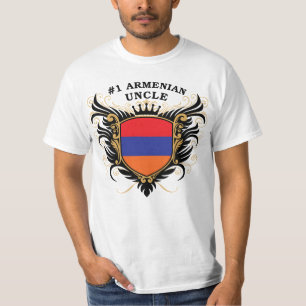 Nummer één Armeense oom T-shirt