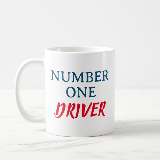Nummer één bestuurder koffiemok (Links)