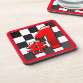 NUMMER ÉÉN BIER ONDERZETTER (Linkerzijde)