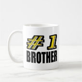 Nummer één broer koffiemok (Links)