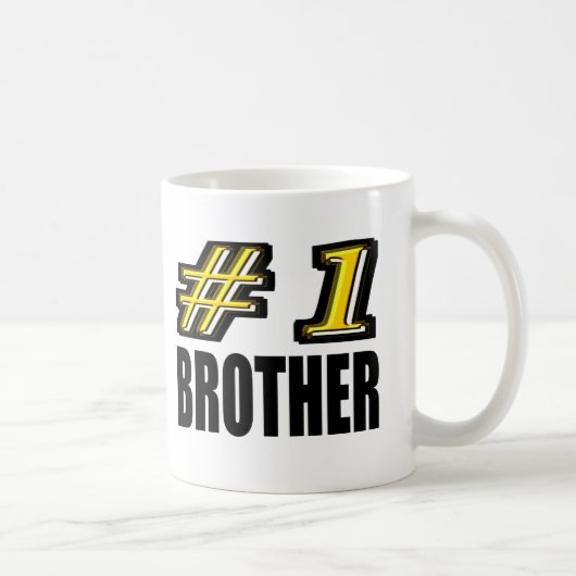 Nummer één broer koffiemok (Rechts)