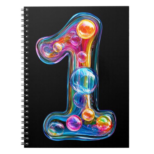 Nummer Eén Bubbel Notitieboek (Voorkant)