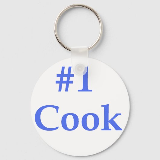 Nummer één Cook Sleutelhanger (Voorkant)