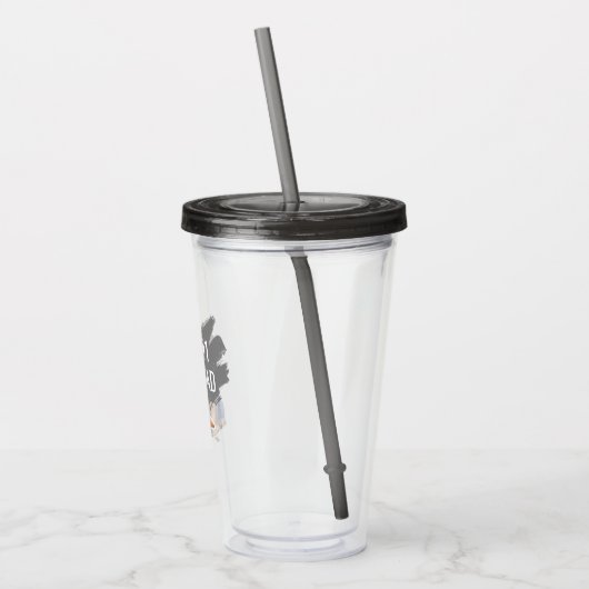 Nummer Een Dad Custom Acryl Tumbler Acryl Drinkbeker (Links)