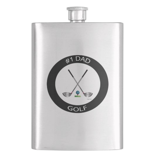 Nummer één DAD, eersterangs-koel-golfkolf Flacon (Voorkant)