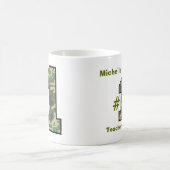 Nummer één docent of docent assistent V33 Koffiemok (Center)