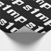 Nummer één eenvoudig opvulpapier cadeaupapier (Hoek)