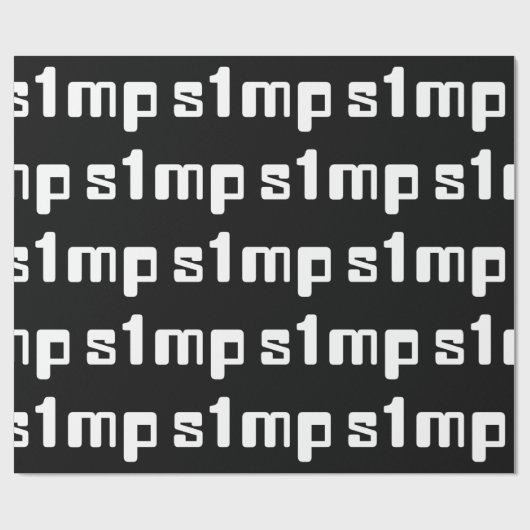 Nummer één eenvoudig opvulpapier cadeaupapier (Vlak)