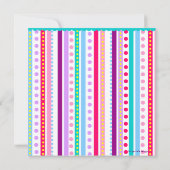 Nummer één, eerste uitnodiging van de Partij van d (Achterkant)