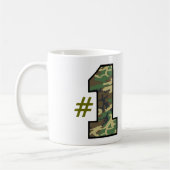 Nummer één financieel manager V20 Koffiemok (Links)