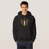 Nummer één Franse vader Hoodie (Voorkant volledig)