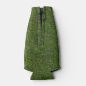 Nummer één Golf Dad Typografie Flesjeskoeler (Achterkant)