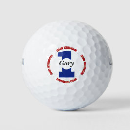 Nummer één golfer golfballen