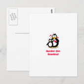 Nummer één grootmoeder briefkaart (Voorkant / Achterkant)