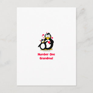 Nummer één grootmoeder briefkaart