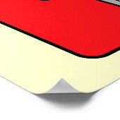 Nummer één handyman poster (Hoek)