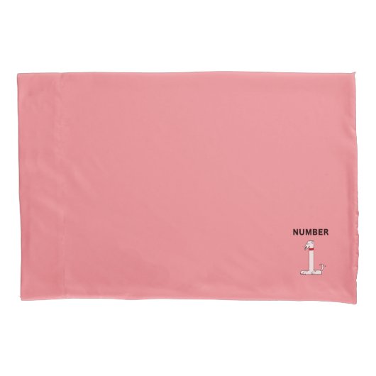 Nummer één hond kussensloop (Voorkant)