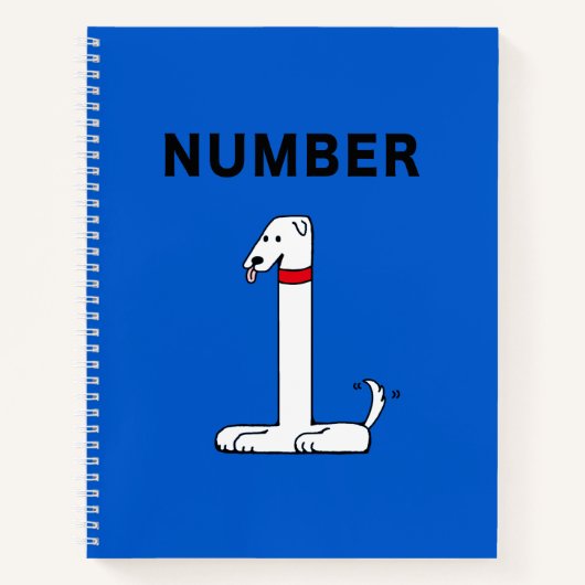 Nummer één hond notitieboek (Voorkant)