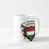 Nummer één Hongaarse grootmoeder Koffiemok (Voorkant rechts)