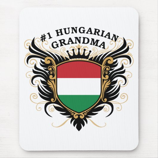 Nummer één Hongaarse grootmoeder Muismat (Voorkant)
