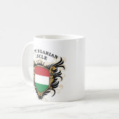 Nummer één Hongaarse oom Koffiemok (Voorkant links)