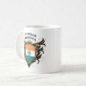 Nummer één Indiaanse opa Koffiemok (Voorkant links)