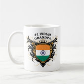 Nummer één Indiaanse opa Koffiemok (Links)