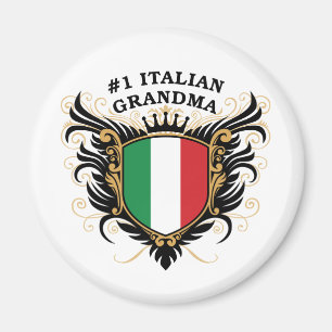 Nummer één Italiaanse grootmoeder Magneet