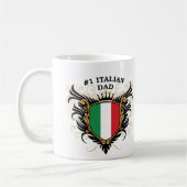Nummer één Italiaanse vader Koffiemok (Links)