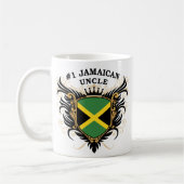 Nummer één Jamaicaanse oom Koffiemok (Links)